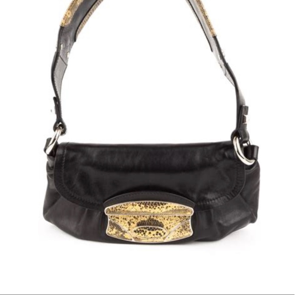 Authentic Extremely Rare Prada Python Shoulder Bag - image 3